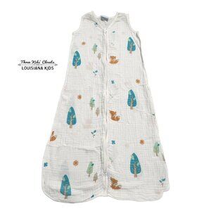 1st Laugh L (18m-3T) Woodland Fox Muslin Sleepsack